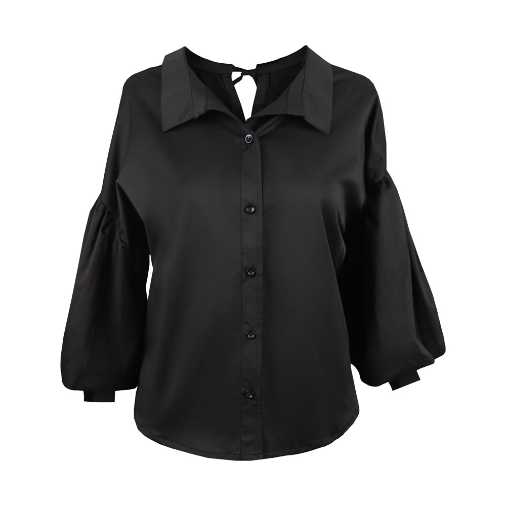 شومیز پشت چاکدار پاپیون  