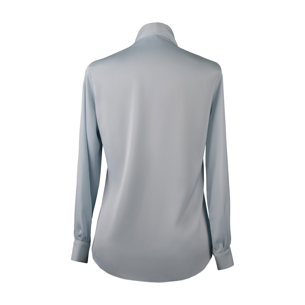 شومیز یقه فنچ ساتن LX  