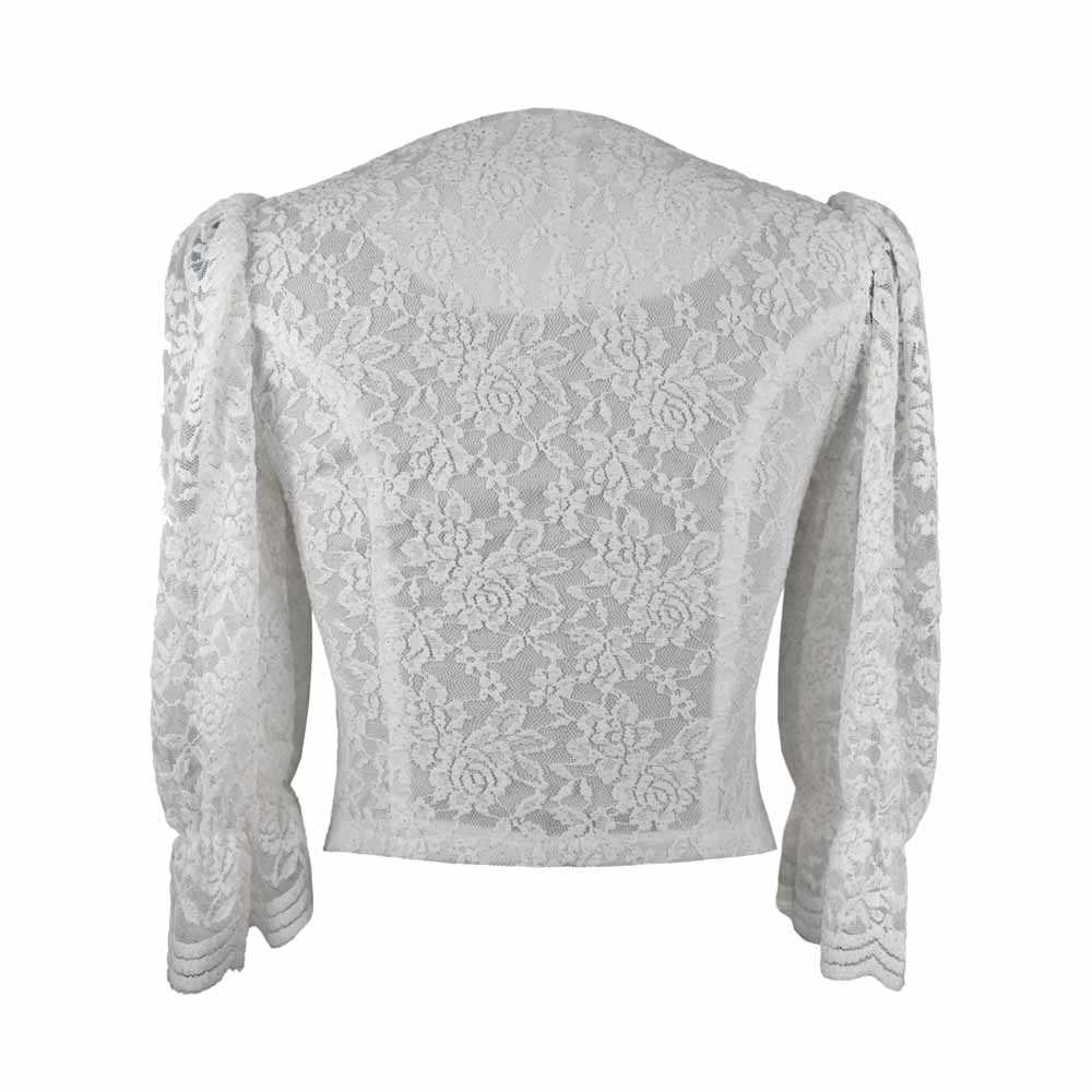 نیم تنه گیپوری جلو زیپ 