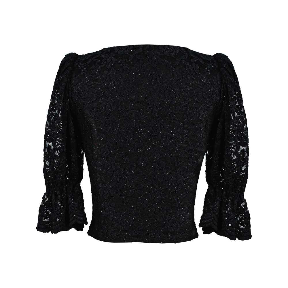 نیم تنه گیپوری جلو زیپ 